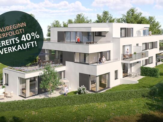 Exklusive, große 3-Zimmer Neubau-Erdgeschosswohnung mit traumhafter Terrasse