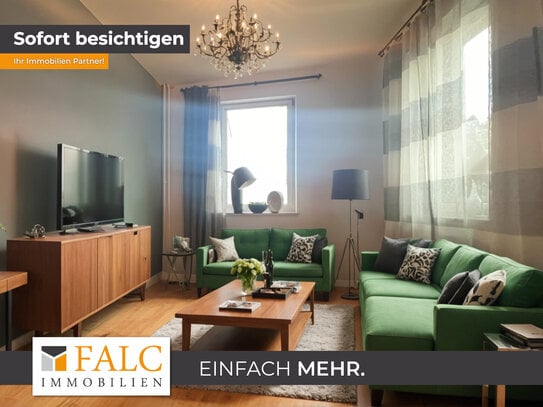 Kernsanierte 3-Zimmer-Wohnung mit Balkon - Modernes Wohnen in bester Lage