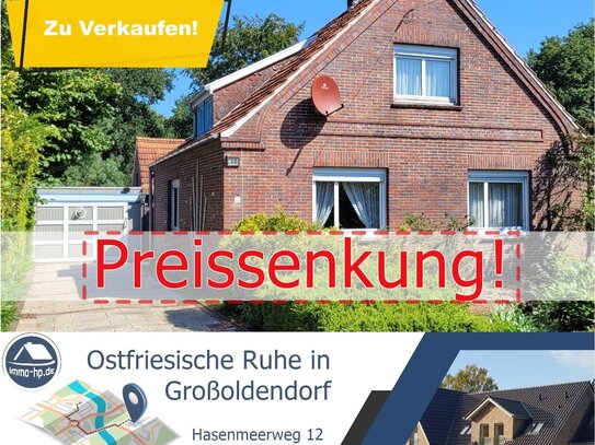 Preissenkung! Ostfriesische Ruhe in Großoldendorf