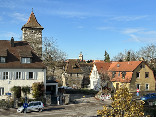 Wohnen im Herzen von Rothenburg ob der Tauber – 3,5-Zimmer-Wohnung mit historischem Flair