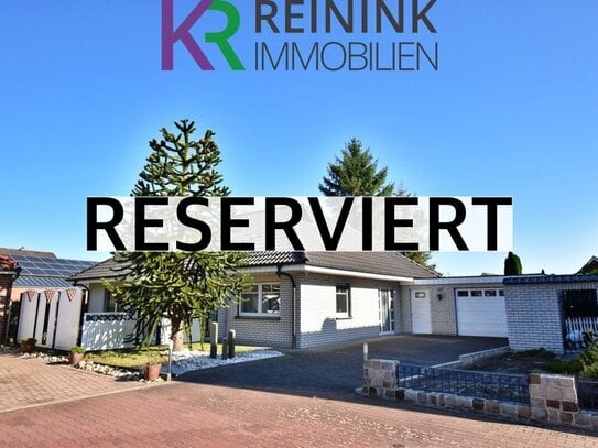 +RESERVIERT+ Moderner Walmdachbungalow mit Garage in Sackgassenlage von Gildehaus