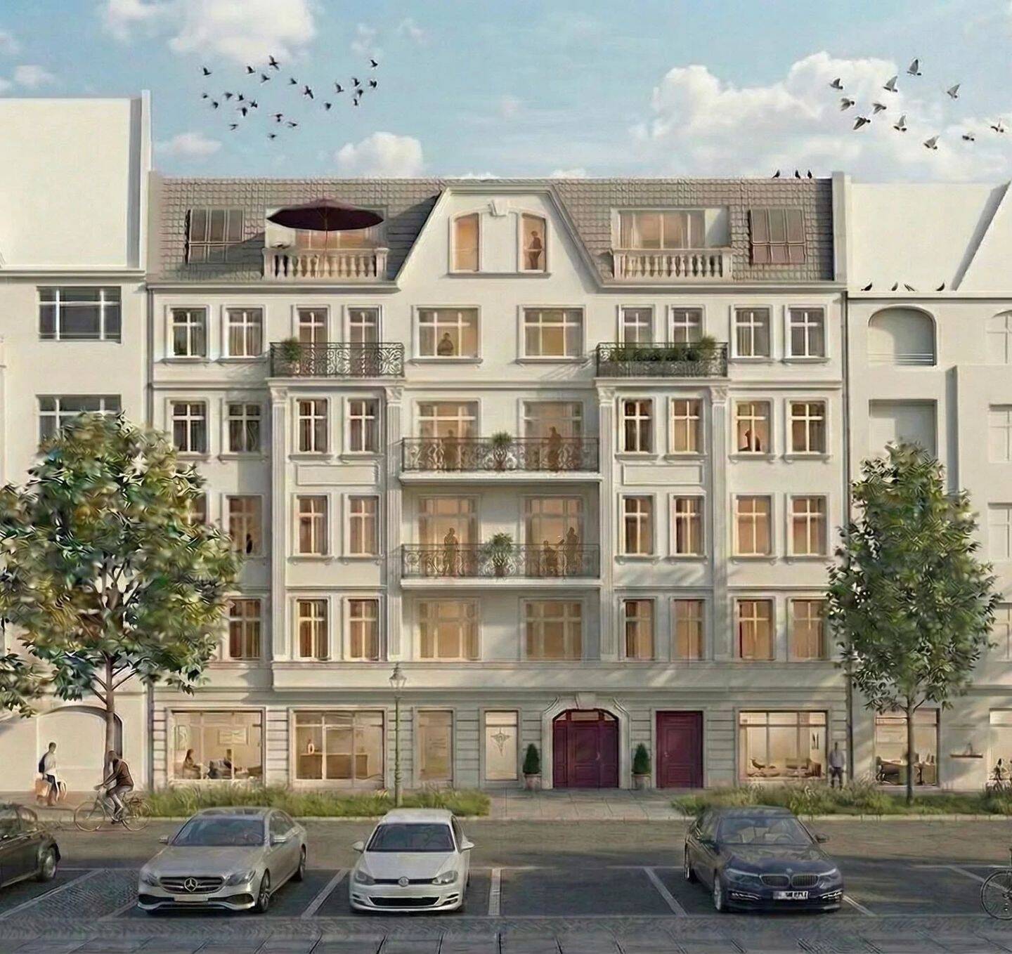 4-Zimmer Wohnung Wilmersdorf Güntzelkiez: Erstbezug nach energetischer Sanierung - Photo 1
