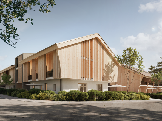 Landleben mit Stil: Großzügige Wohnung mit Loggia