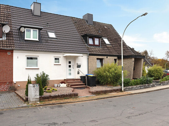 Bodenständiges Mittelreihenhaus mit Garten