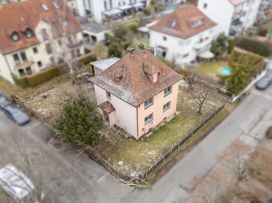 Zweifamilienhaus - Sanierungsobjekt oder perfektes Neubaugrundstück in zentraler Lage von Schwabach