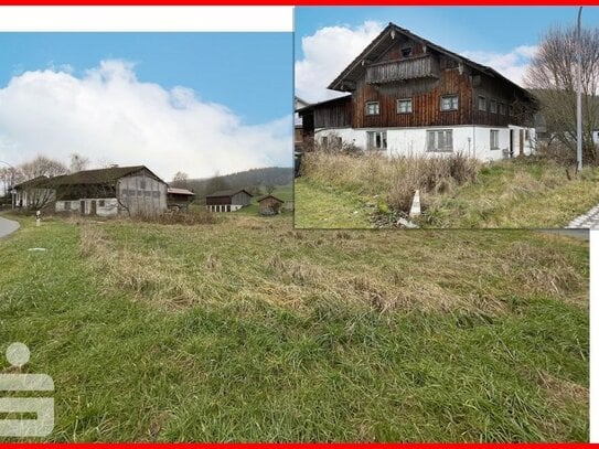 Baugrundstück mit denkmalgeschütztem Wohnhaus bei Kollnburg