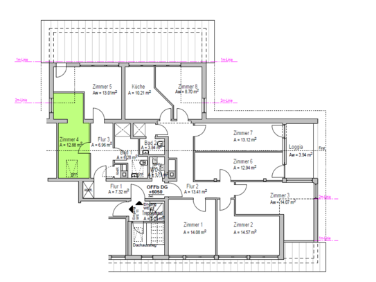 ERSTBEZUG - NEU RENOVIERTE - 8er WG *Möblierte Zimmer_Nr.4*