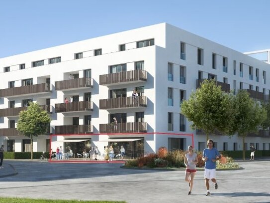 Verwirklichen Sie Ihre Konzeptidee im Neubauquartier OxPark! Teilbar ab 80 m²!