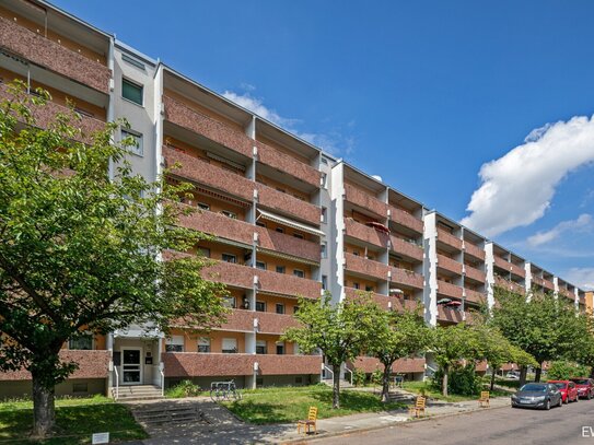 3-Raum-Wohnung mit Blick von ganz oben