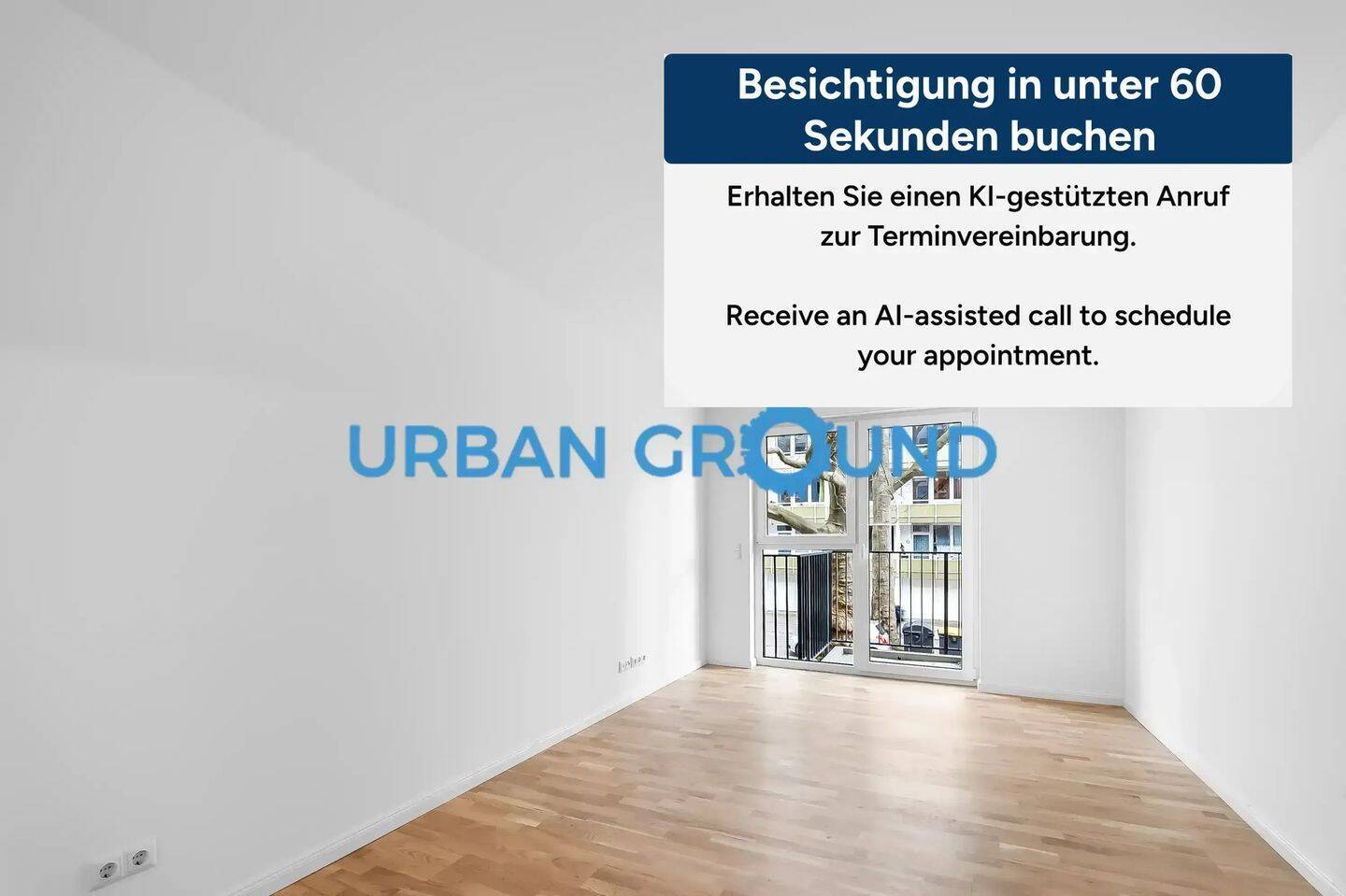 Unmöbliertes Studio mit EBK in Lichtenberg - Foto 1