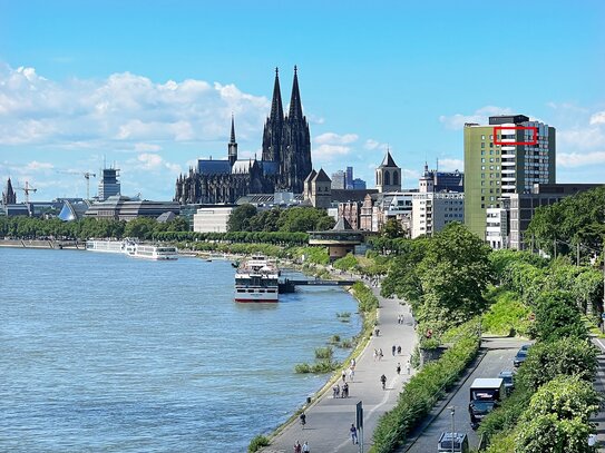 3 Zimmer Wohnung im Agnesviertel direkt am Rhein