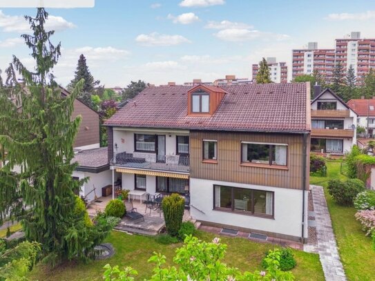 Großes Grundstück mit Wohnhaus (Altbestand) in exponierter Lage von München mit vorhandener Neuplanung für Mehrfamilien…