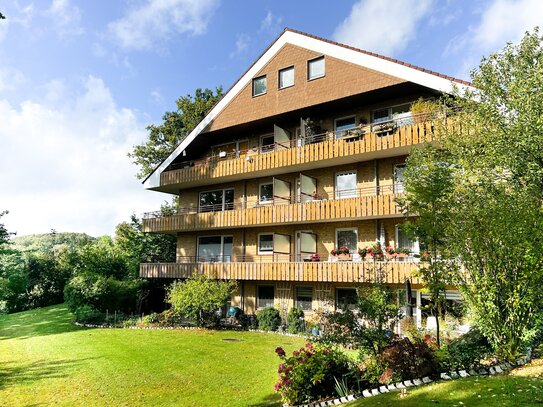 Großzügige Maisonette-Wohnung mit tollem Ausblick ins Grüne