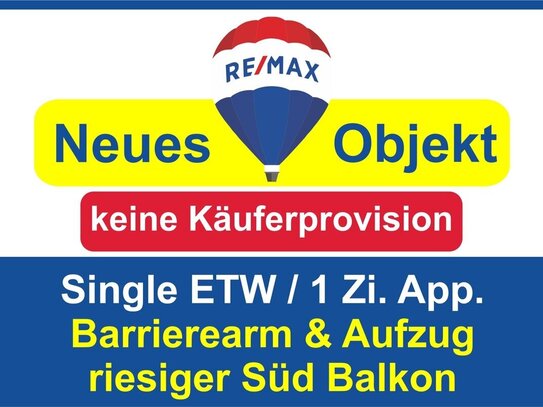 Keine Käuferprovision! Kaufen Sie ab € 488,- mtl.*/ Single- ETW / 1 Zi.Appartement / Barrierearm !