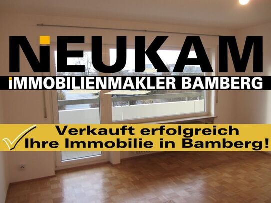 BAMBERG-DEHNER:GROSSE 1-ZIMMER-WOHNUNG(=ca.47m2-IM HOCHHAUS)+SEP. KÜCHE+Bad+BALKON FÜR 129.000,-EURO