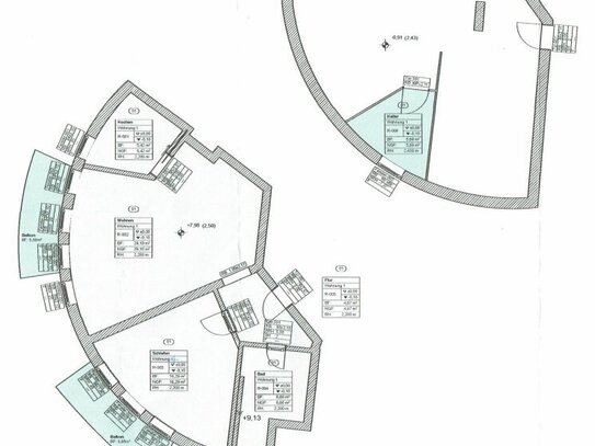 2-Zimmer- Stadt Wohnung / 2.OG mit Aufzug und Tiefgaragenstellplatz zu vermieten