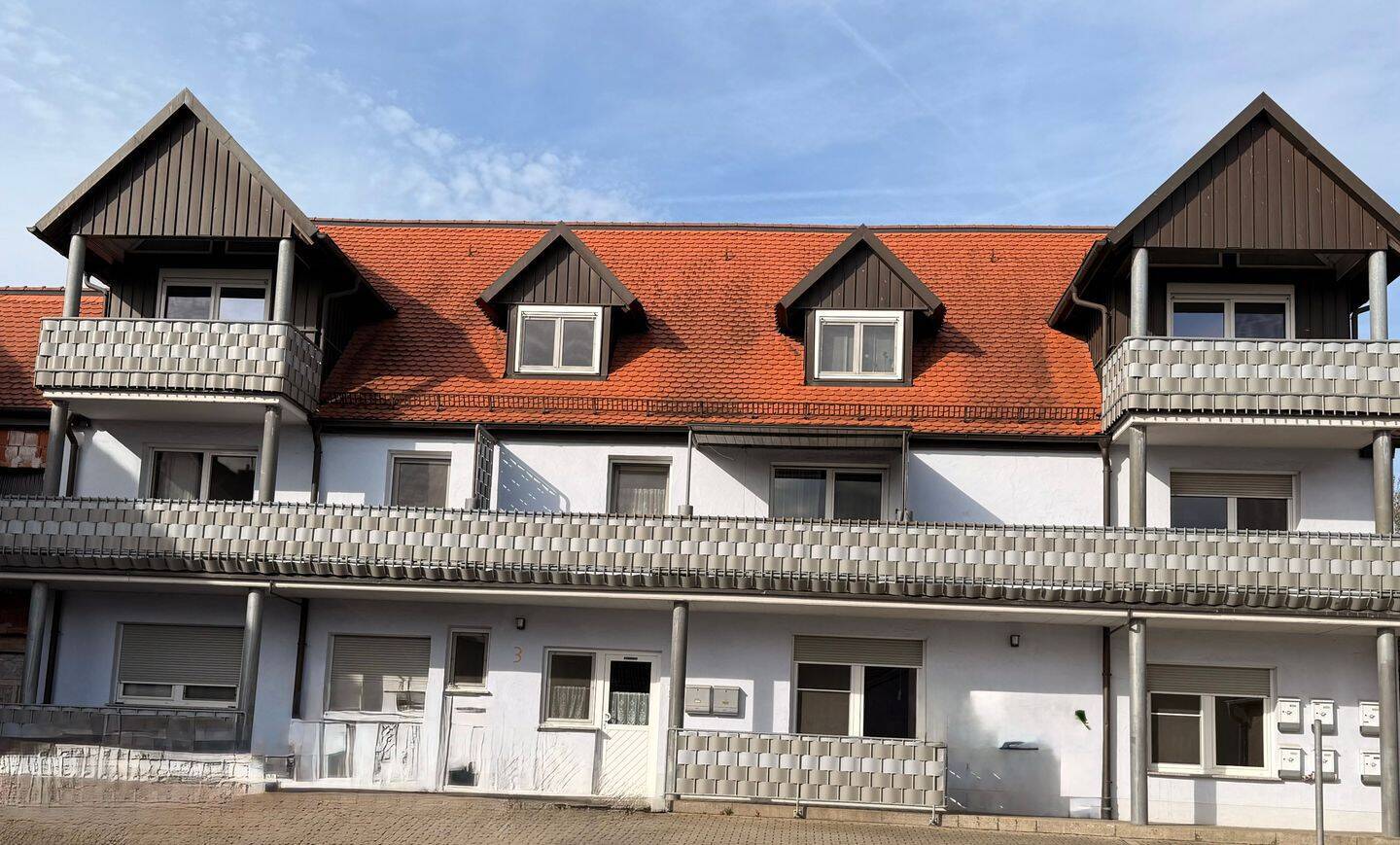                                                               3-Zimmer-Wohnung in Burgoberbach Ortsmitte zu vermieten                                                       in Claffheim (Ansbach)