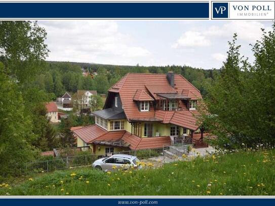 Haus mit 6 Wohnungen in Traumlage, inkl. Wald, Teich und Bachlauf