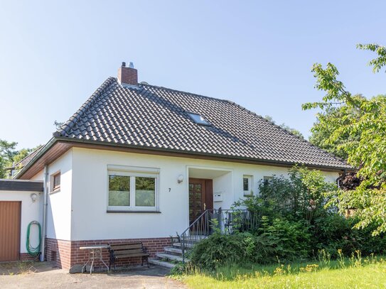 Gemütlicher Bungalow mit ausgebautem Dachgeschoss in toller Wohnlage von Bassum!