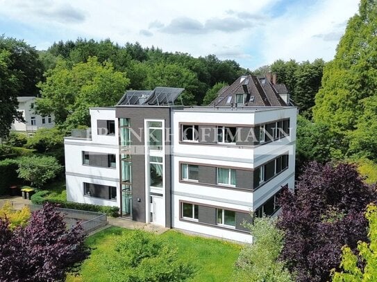 Modernes Mehrfamilienhaus im Bauhausstil in Hamburg-Bergedorf