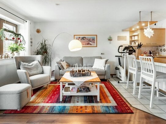 2-Zimmer-Wohnung mit Terrasse, Garten & Tiefgaragenstellplatz - Ideal für Singles oder Paare