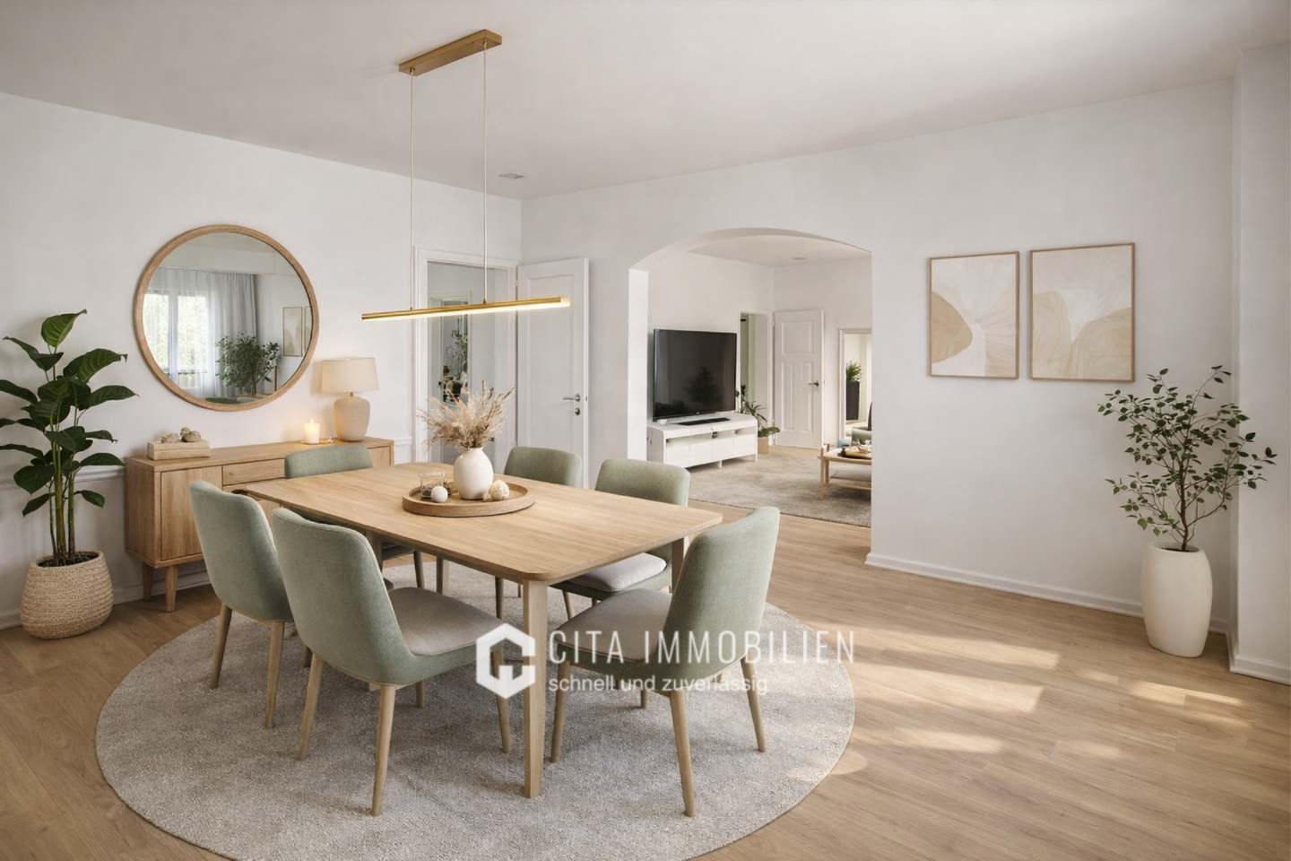 Großzügige 4-Zimmer-Wohnung im sanierten Altbau mit moderner Ausstattung in Frankfurt-Fechenheim