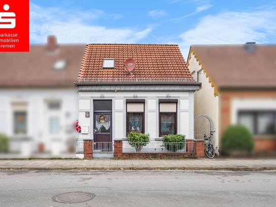 Delmenhorst-Schafkoven/Donneresch I Kapitalanlage I Kleine Doppelhaushälfte mit Garten