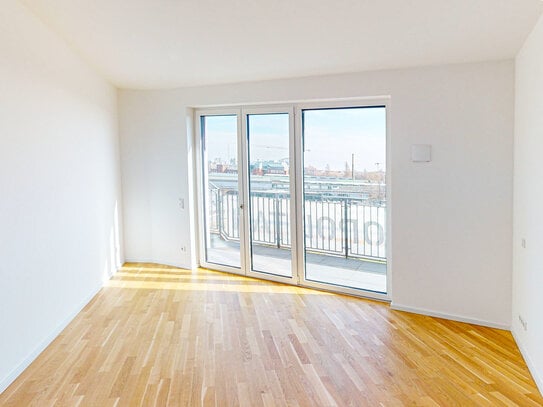 Helle 2-Zimmerwohnung mit Balkon und Wintergarten