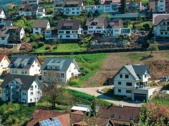 Baugrundstück in sonniger Aussichtslage !