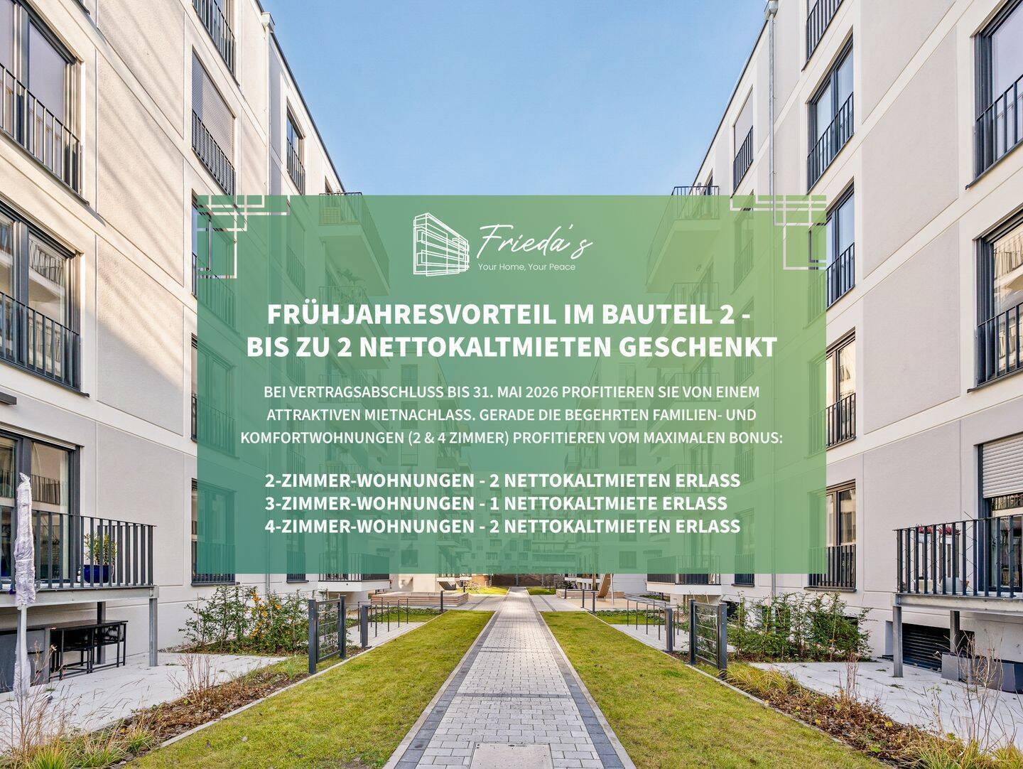 Komfort auf hohem Niveau: 3-Zimmer-Wohnung am Ring in Friedenau mit Einbauküche - Foto 1