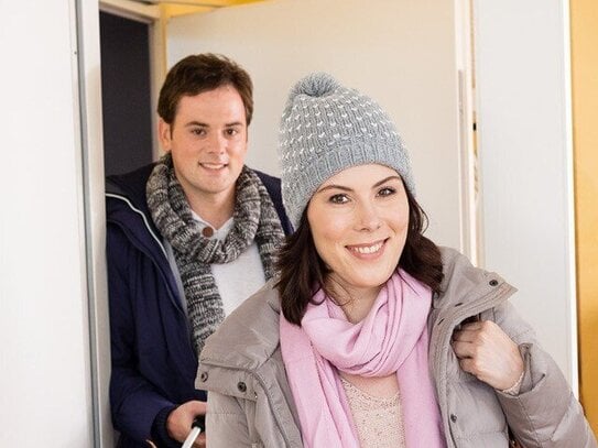 Gut geschnittene Wohnung mit Balkon!