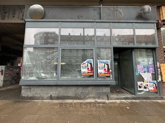 TOP-LAGE AM WINTERHUDER MARKTPLATZ: ATTRAKTIVE LADENFLÄCHE ZU VERMIETEN