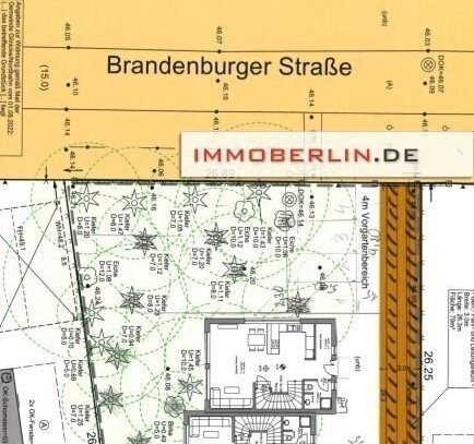 IMMOBERLIN.DE - Toplage: Exzellentes Baugrundstück beim Berliner Stadtrand