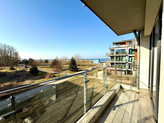 Traumhafte Wohnung mit Ostseeblick. Nur 150 Meter vom Strand und Meer entfernt