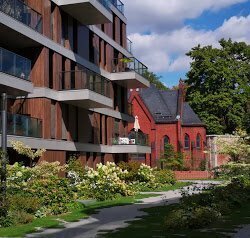 Hochwertige Neubauwohnung in Berlin-Mitte in wunderschöner Gartenanlage