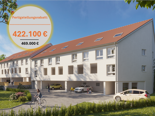 Dachgeschosswohnung mit 3 Zimmern Neubau Bibert Living in Oberasbach!!!