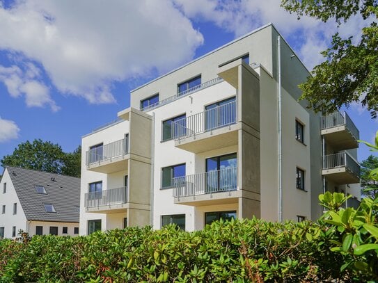 Neubau, Erstbezug! Attraktive 2-Zimmer-Wohnung mit großem Balkon und Süd-West Ausrichtung