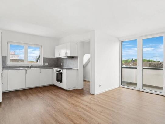 Zeitgemäß wohnen: Stilvolle 2-Zimmerwohnung mit Balkon