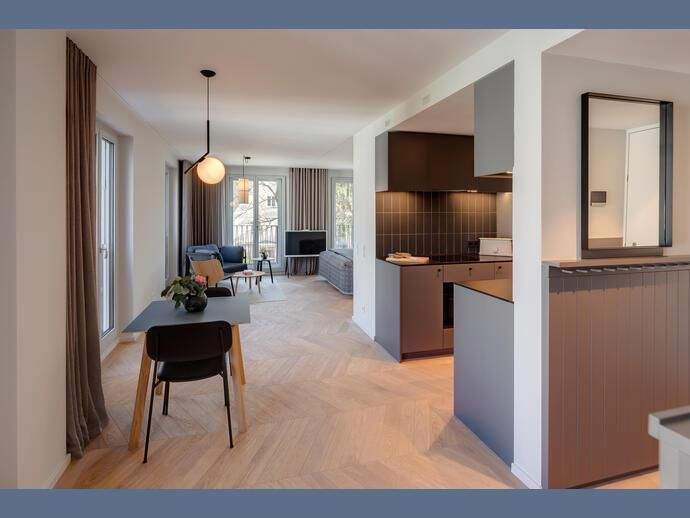 Möbliert: Herzogparksuiten - Außergewöhnlicher Wohngenuss