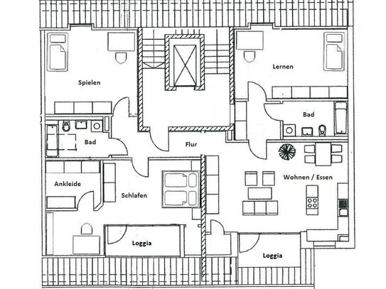 4-Zimmerwohnung mit ca. 130 m² - Aus 2 mach 1!