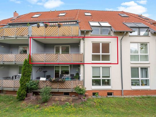 "Charmante Zwei-Raumwohnung mit Loggia in ruhiger Lage - attraktive Kapitalanlage in Blankenburg"