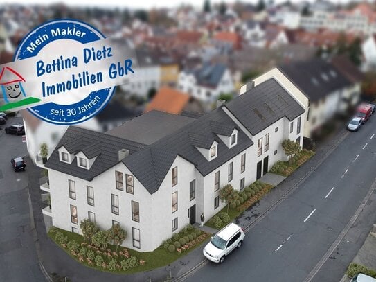 DIETZ: Bauträgergrundstück mit Baugenehmigung für ein 7-Familienhaus mit 640m² Wohnfläche!