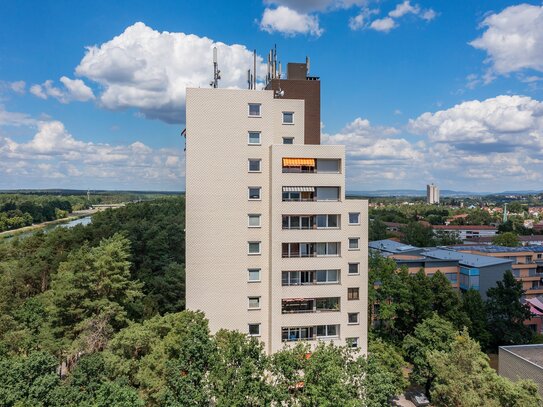 Helle 2-Zimmer-Wohnung mit Balkon in ruhiger Lage von Erlangen