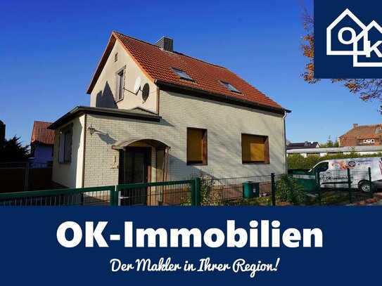 Colbitz- Einfamilienhaus mit Anbau und Nebengebäude auf großem Grundstück