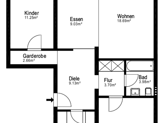 Sehr gepflegte Eigentumswohnung provisionsfrei zur Kapitalanlage