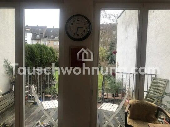 [TAUSCHWOHNUNG] Helle Wohnung mit Wendeltreppe und Terrasse