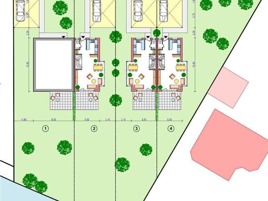 Neubau familiengerechter und hochwertiger Doppelhäuser in idyllischer Lage!