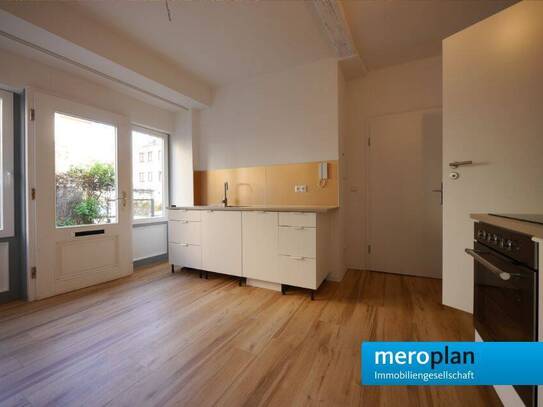 BESICHTIGUNG AM 05.05.25 | 2 (1) Zimmer auf 57,19qm (18,21qm) | Wohnung inkl. Einbauküche zzgl. Atelier | meroplan Immo…