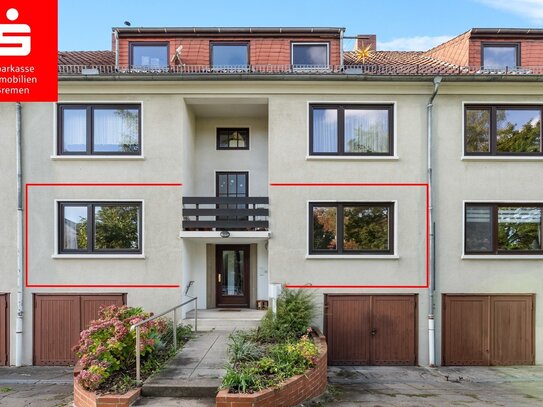 Bremen - Schwachhausen / Charmante 4-Zimmer-Wohnung im Hochparterre mit Balkon