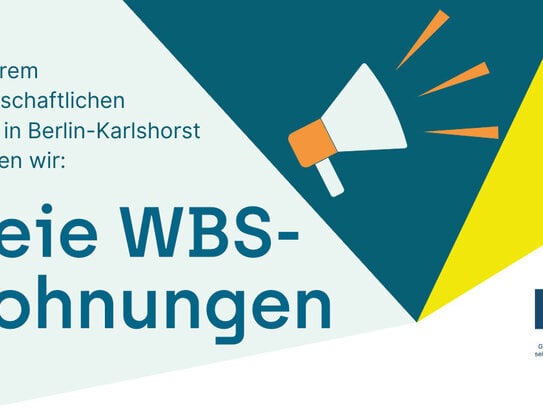 4-Zimmer WBS WOHNUNG in Genossenschaftsprojekt